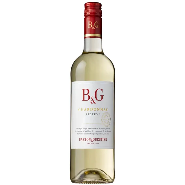 Baltvīns Barton&Guestier Chardonnay Reserve Languedoc - Roussill sausais 13% 0,75l