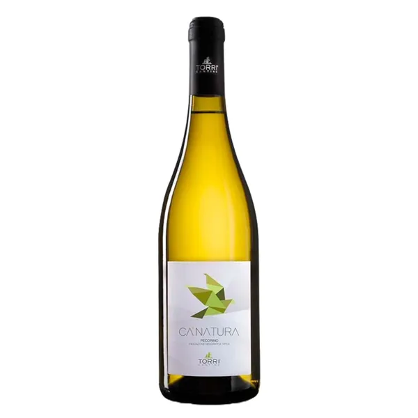 Baltvīns Ca'Natura Pecorino BIO pussauss 13% 0,75l