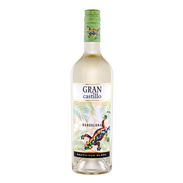 Baltvīns Gran Castillo Barcelona Sauvignon Blanc pussalds 11% 0,75l