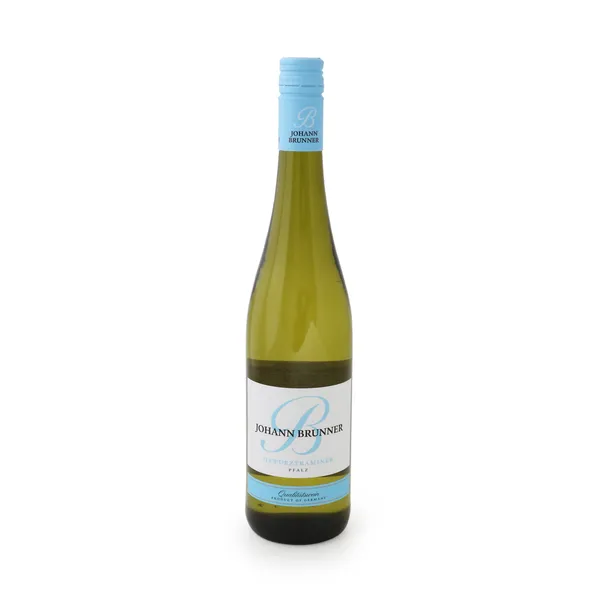 Baltvīns J.Brunner Gewürztraminer Prestige pussausais 11% 0,75l