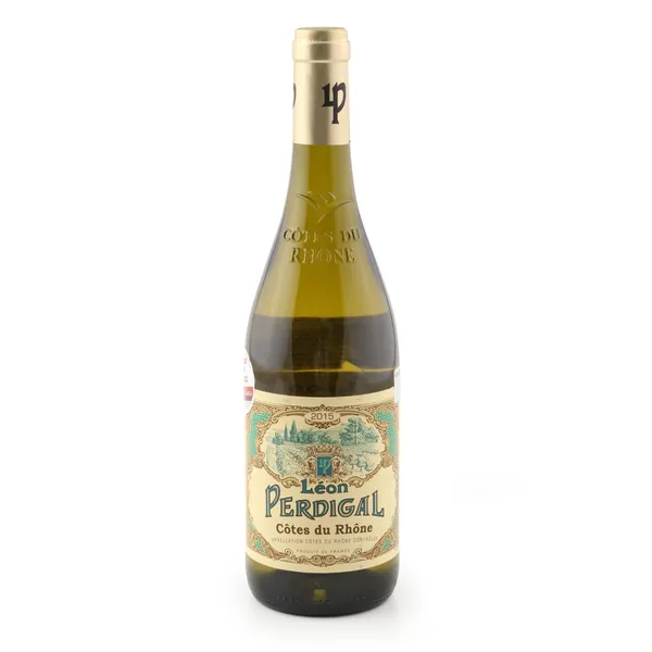Baltvīns Leon Perdigal Grenache blanc Clairette Rhone Valley sausais 13,5% 0,75l