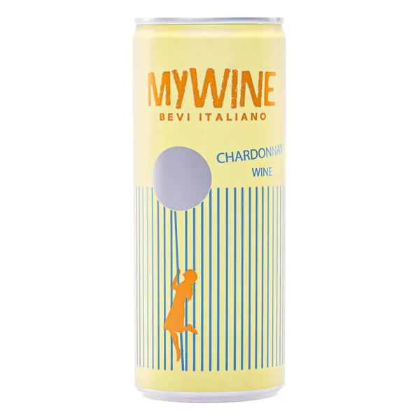 Baltvīns Mywine Chardonnay sauss 12% 250ml