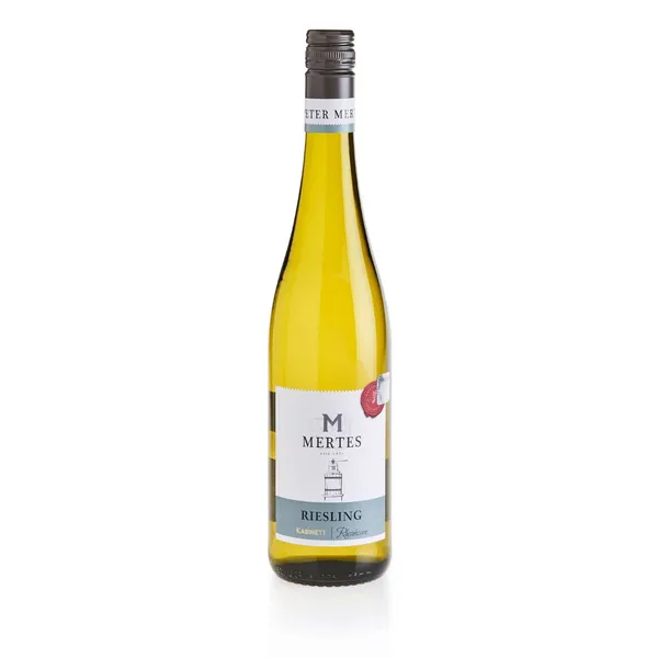 Baltvīns Peter Mertes Riesling Kabinett Rheinhessen pussausais 11% 0,75l