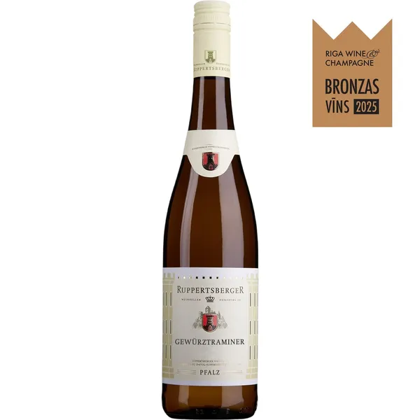Baltvīns Ruppertsberger Gewürztraminer 11% 0,75l