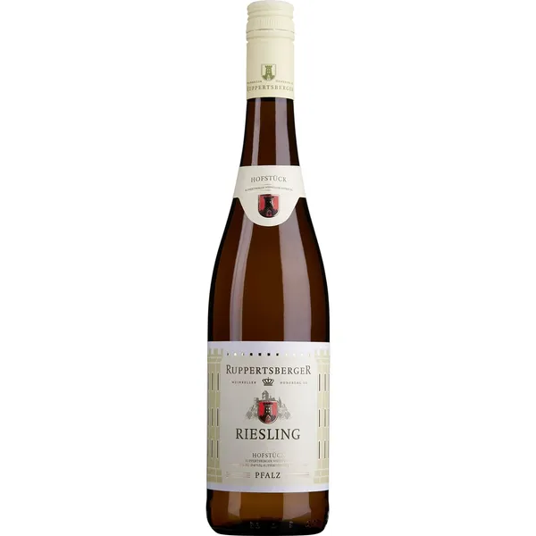 Baltvīns Ruppertsberger Hofstück Riesling QbA, Falca pussausais 11% 0,75l