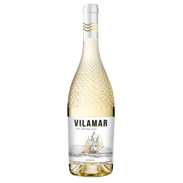 Baltvīns Vilamar Airen-Sauvignon Blanc, sausais 12% 0,75l