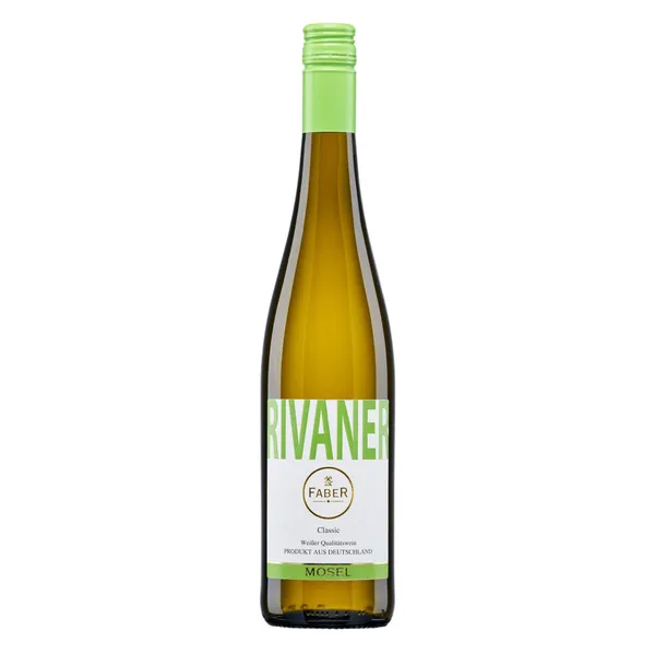 Baltvīns Faber Rivaner Mosel Classic sausais 12% 0,75l