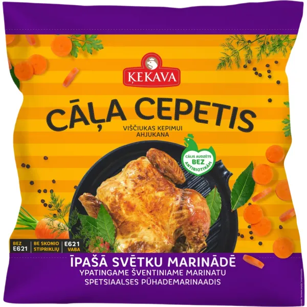 Cāļa cepetis Ķekava īpašā svētku marinādē vakuumā kg