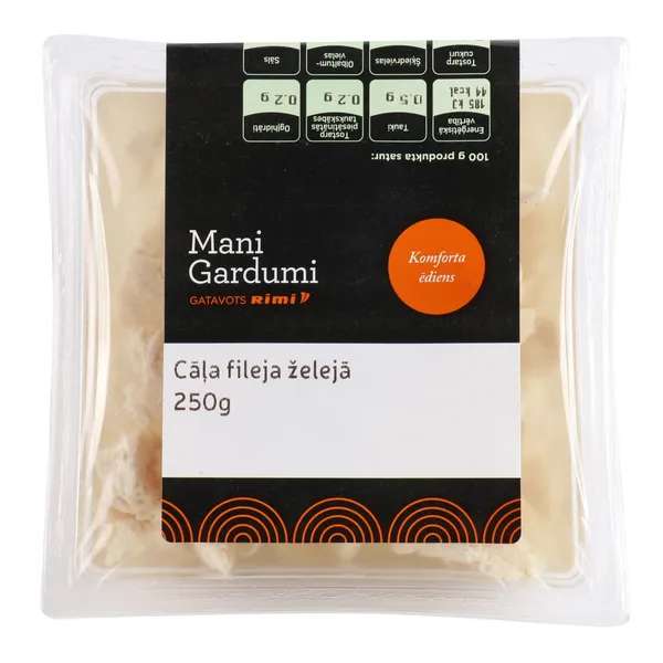 Cāļa fileja želejā 250g