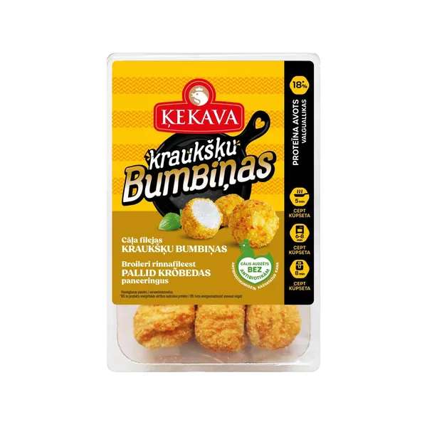 KEK Cāļa filejas Kraukšķu bumbiņas atdz a/atm. 0,28kg