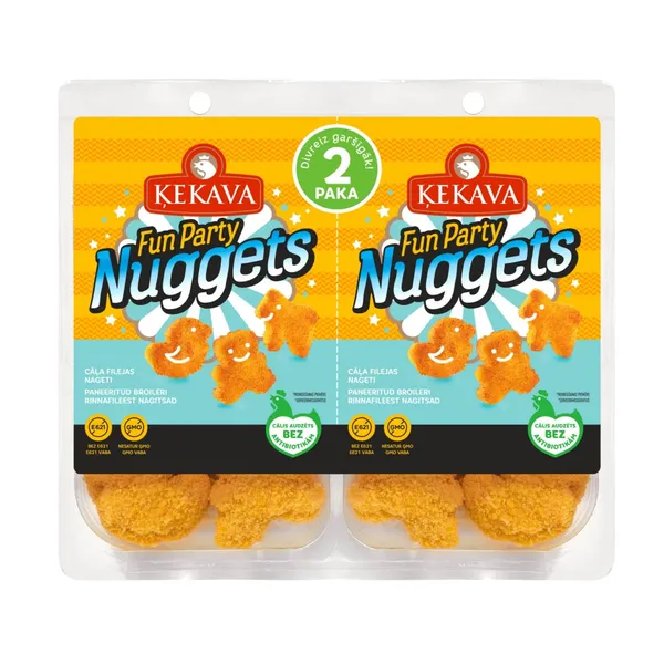 Cāla filejas nageti Ķekava fun party divpaka 520g
