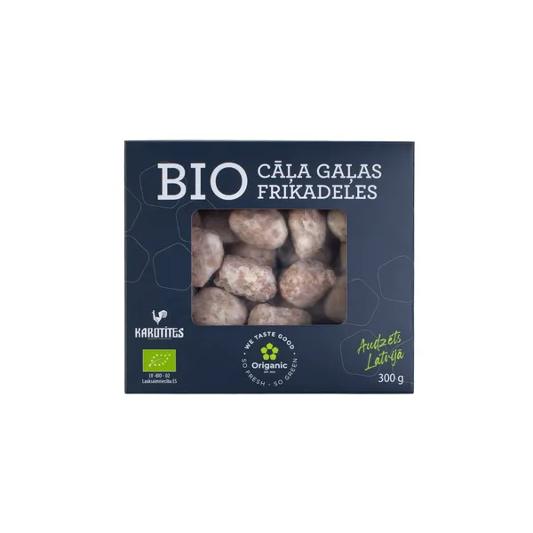 Cāļa gaļas frikadeles Origanic saldētas BIO 300g