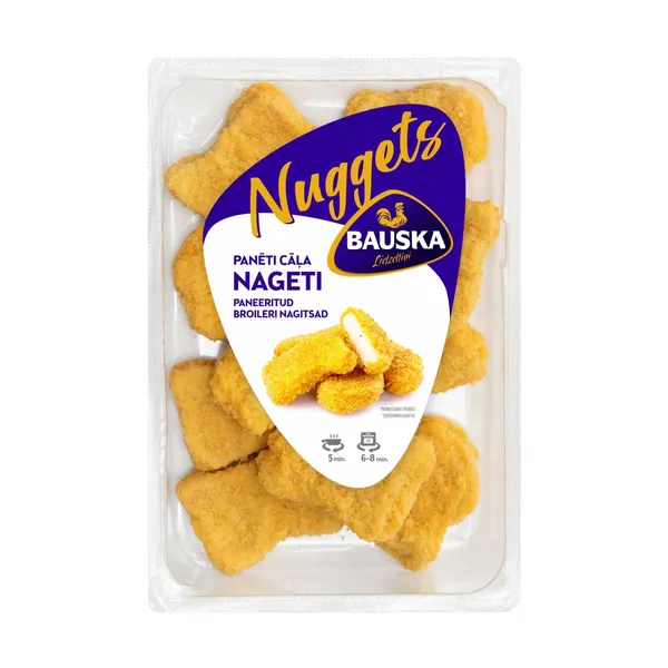 Cāļa gaļas nageti Bauska panēti 260g