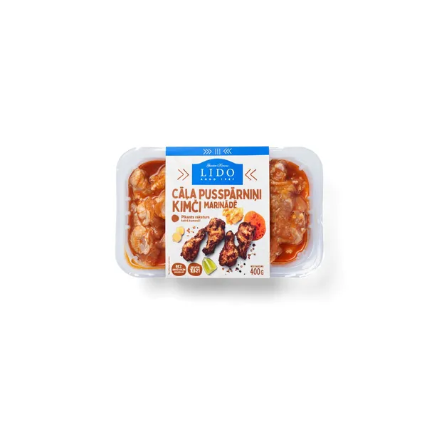 Cāļa pusspārniņi Lido kimči marinādē 400g