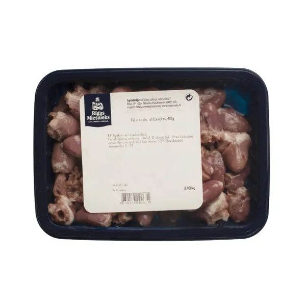 Cāļa sirdis Rīgas Miesnieks atdzesētas 400g