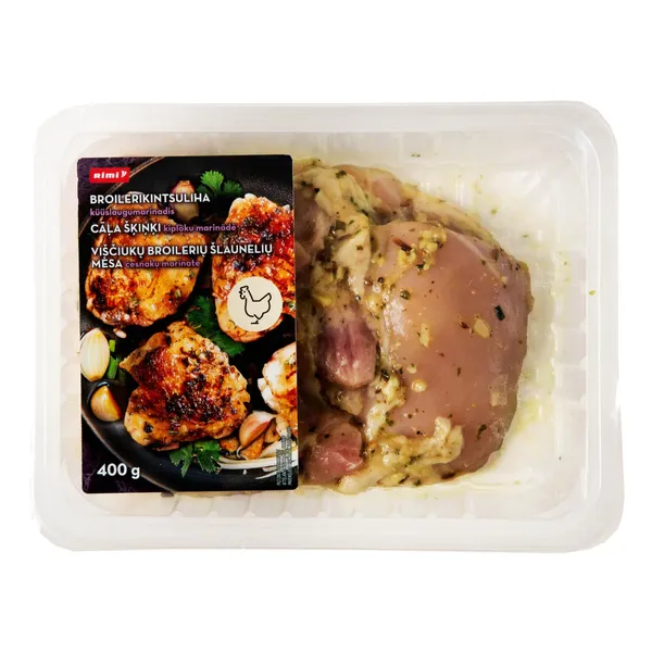 Cāļa šķiņķi Rimi ķiploku marinādē 400g