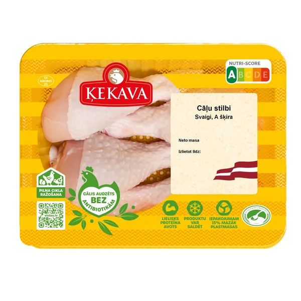Cāļa stilbi Ķekava A kategorija svaigi fasēti kg