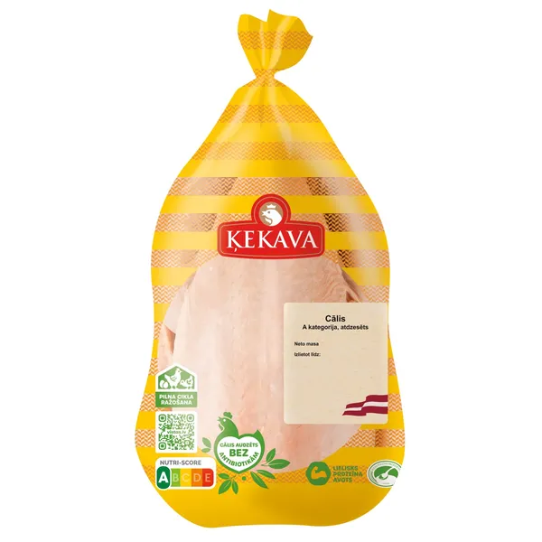 Cālis Ķekava A kategorijas atdzesēts fasēts kg