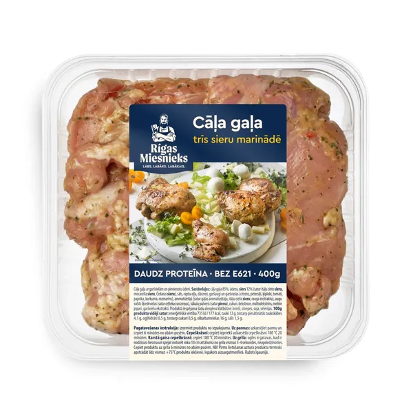 Cāļu gaļa trīs sieru marinādē RM 400g

