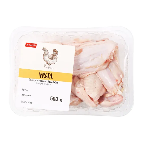 Cāļu spārnu vidusdaļas Rimi 500g