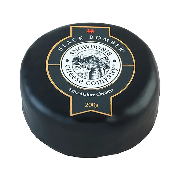 Siers čedaras SNOWDONIA, Black Bomber, 200g