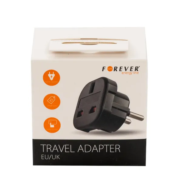 Ceļojumu adapteris Bullet EU/UK AW26