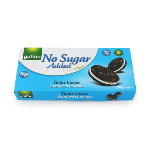 Cep.Gullon Sandwich Cacao bez pievien.cukura 210G