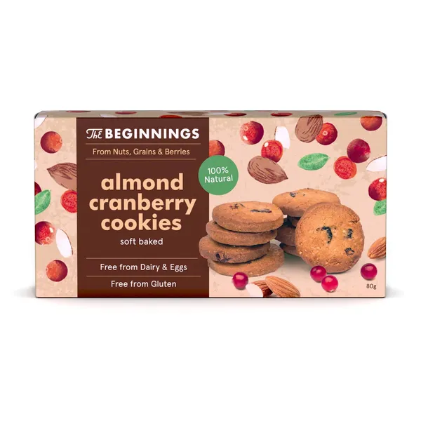 Cepumi mandeļu dzērveņu 80g