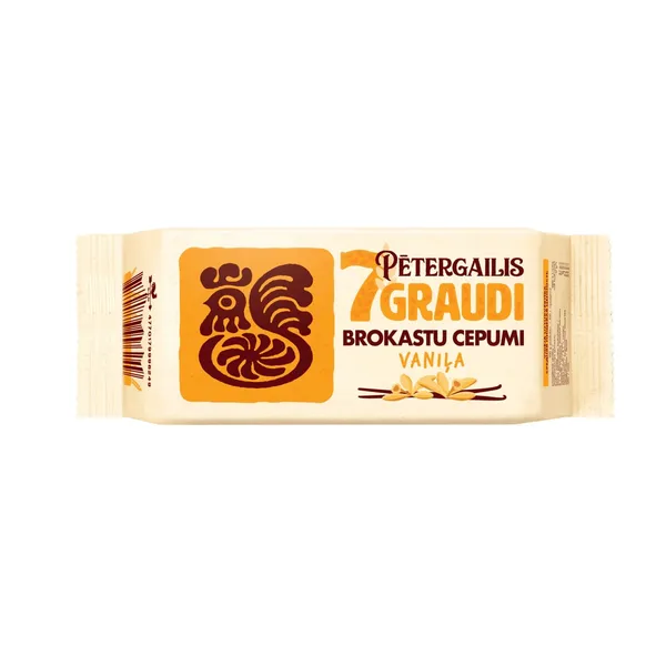 Cepumi PERGALE Pētergailis, 7 graudi, vaniļas, 160g