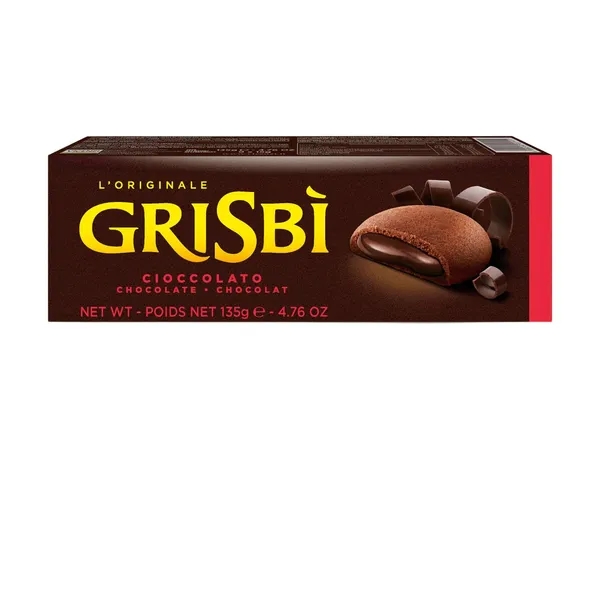 Cepumi Vicenzi Grisbi ar šokolādes krēma pildījumu 135g