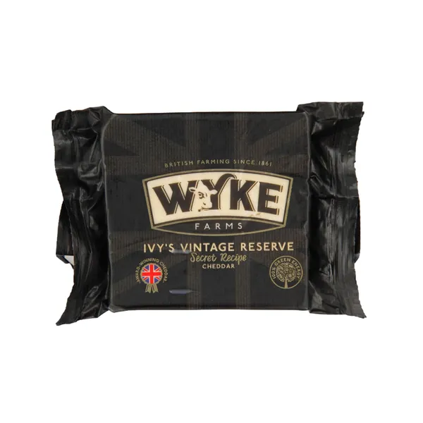 Britu cietais siers Wyke Farms Cheddar Ivys Vintage 200g