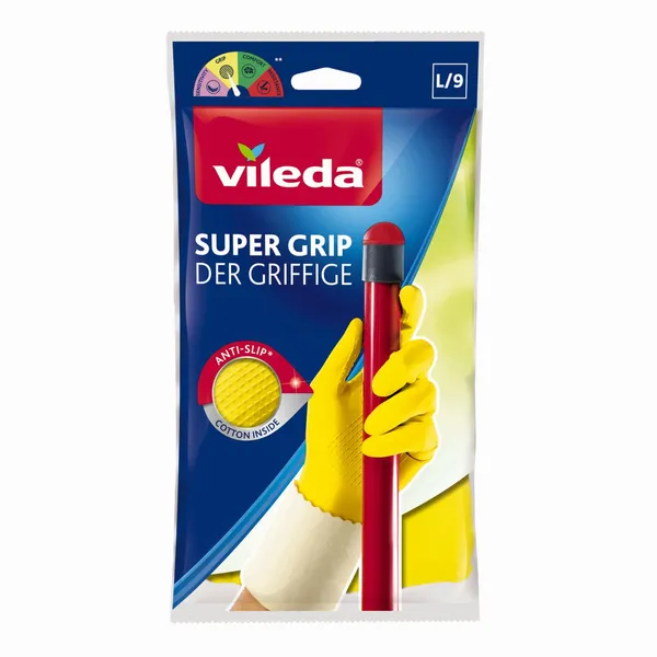 Cimdi Vileda Super Grip L SS26