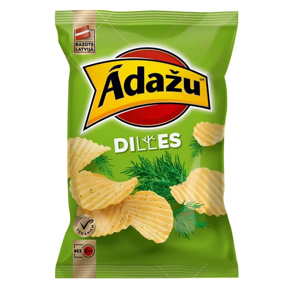 Čipsi Ādažu ar diļļu garšu 130g