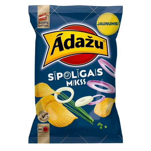 Čipsi Ādažu sīpolu mix 130g