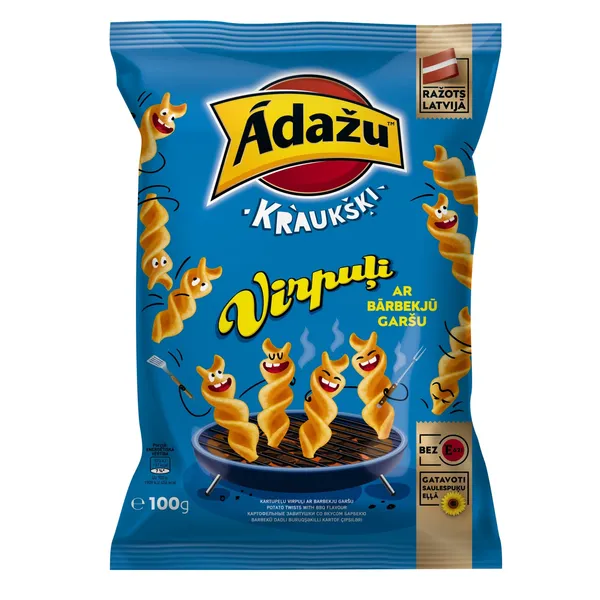 Čipsi Ādažu virpuļi 100g