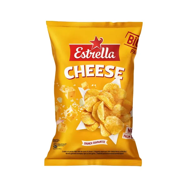 Čipsi ESTRELLA, ar siera garšu, 180g