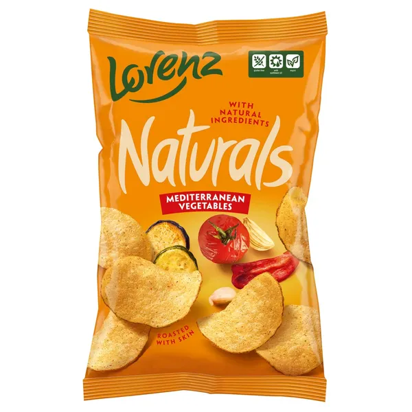 Naturals Mediterranean čipsi ar vidusjūras dārzeņu garšu 100g
