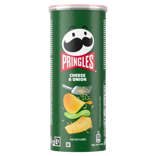 Čipsi Pringles ar siera un sīpolu garšu 125g