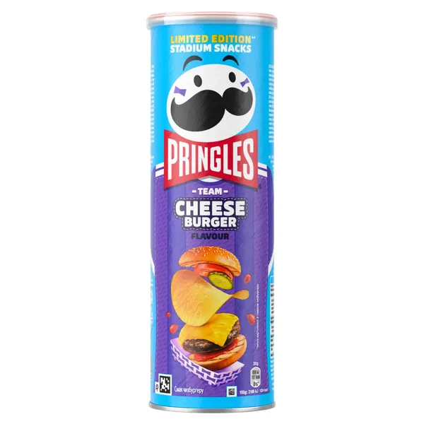 Čipsi Pringles Cheese burger 165g