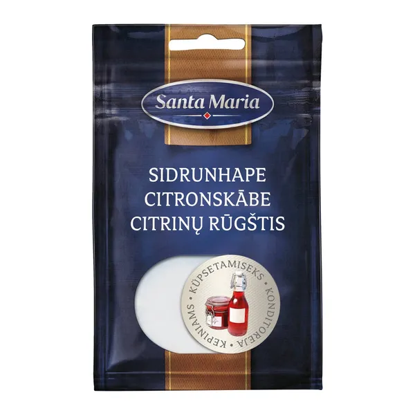 Citronskābe Santa Maria 32g