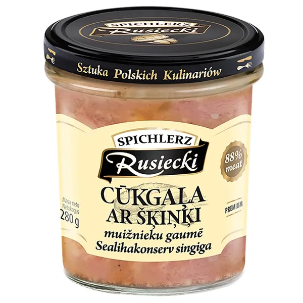 Cūkgaļa Muižnieka gaumē ar cūkas šķiņķi 280g