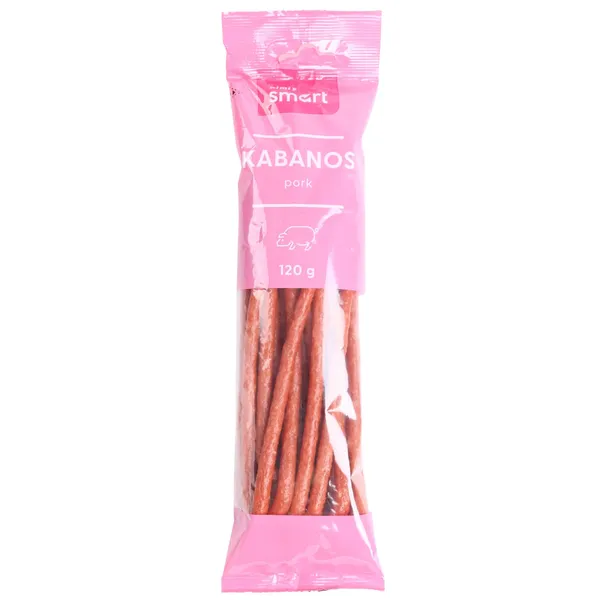 Cūkgaļas desiņas Rimi Smart Kabanos 120g