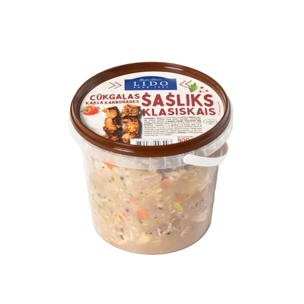 Cūkgaļas kakla karbonādes šašliks LIDO 900g