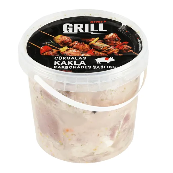 Cūkgaļas kakla karbonādes šašliks RIMI klasiskais kg