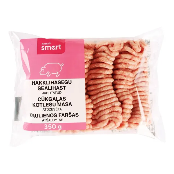 Cūkgaļas kotlešu masa, atdzesēta Rimi Smart 350g