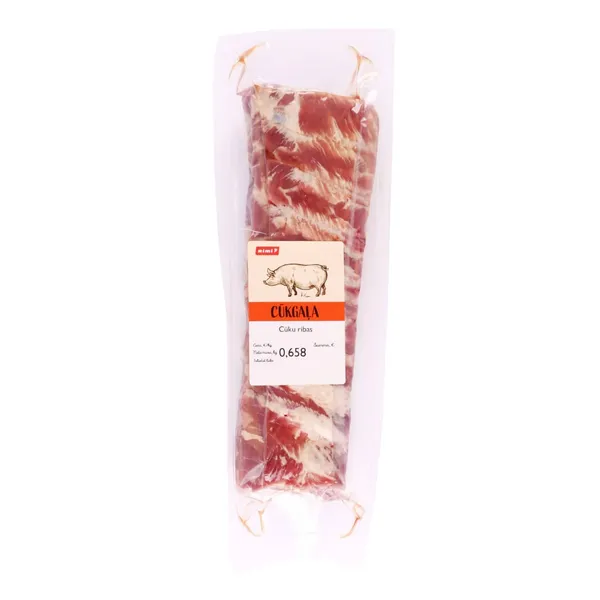 Cūkgaļas ribas Rimi fasētas kg