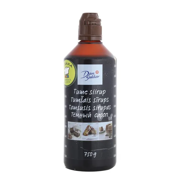 Cukura sīrups Dansukker tumšais 750g