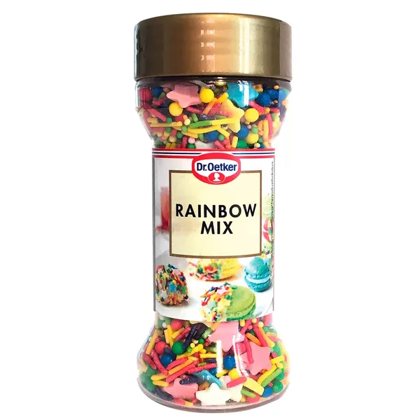 Cukura skaidiņas Dr. Oetker Rainbow Mix 50g