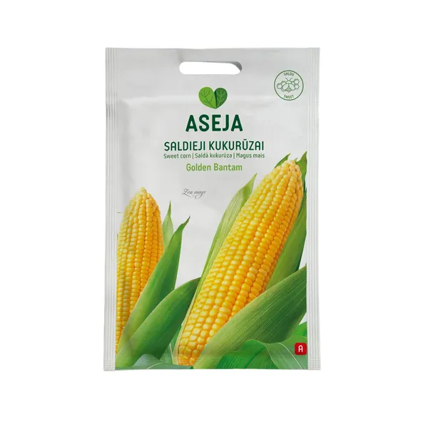 Cukurkukurūzas sēklas Golden Bantam, Aseja, 4g, 20-0218 (A)