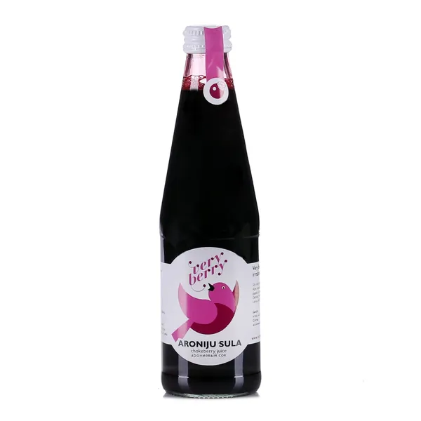 Dabīgā aroniju sula Very Berry 0,33l